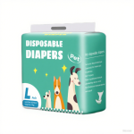 Disposable Puppy Diapers (XXS-XL Sizes) - 10 Pieces - Convenient & Hygienic, Supporting Puppy Growth