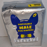 Washable Male Dog Abdominal Wrap Diapers - 1 Piece, XXS-XXL Sizes - Eco-Friendly & Durable, Suitable for Small Male Dogs