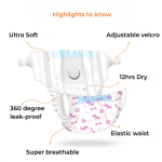 Leakproof & Breathable Female Dog Sanitary Diapers (XXS-XXL Sizes) - 10 Pieces, Comfort for Your Pet's Menstrual Period