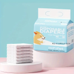 Super Absorbent & Instant-Dry Dog Diapers (XXS-XL Sizes) - 10-Piece Pack, Customized for Large Dogs (10-25kg)
