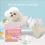 Super Absorbent & Instant-Dry Dog Diapers (XXS-XL Sizes) - 10-Piece Pack, Customized for Large Dogs (10-25kg)